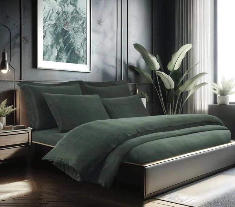 200X220 NEVRESİM TAKIMI Koyu Yeşil