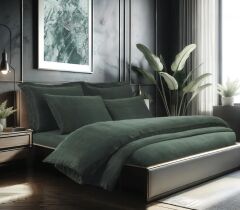 200X220 NEVRESİM TAKIMI Koyu Yeşil